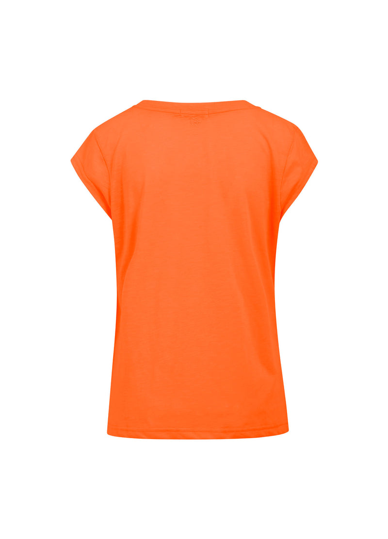 CC Heart CC HEART V-NECK T-SHIRT T-Shirt Orange -701