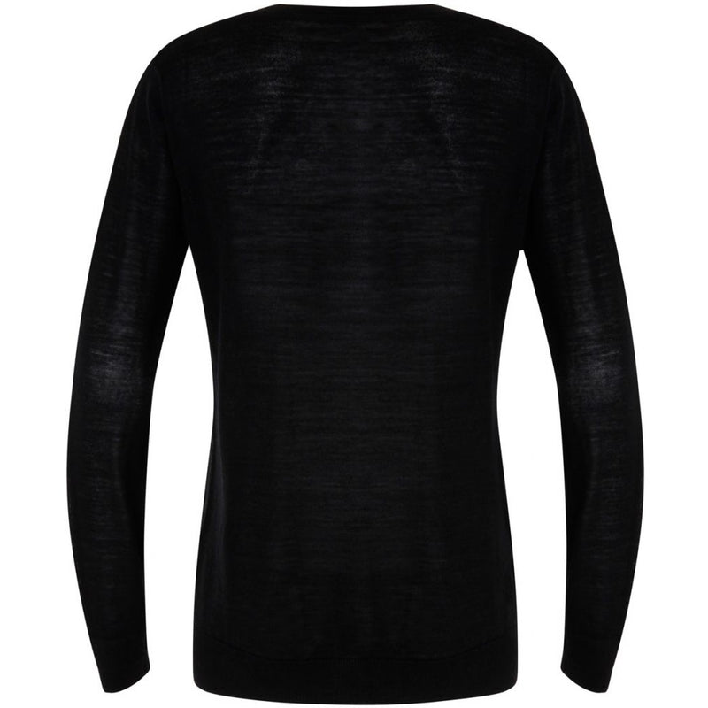 KNIT WITH ROUND NECK - Black