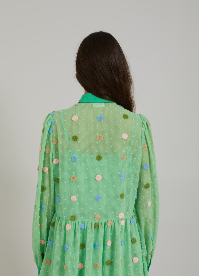 Coster Copenhagen SHORT DRESS W. DOT TEXTURE Dress Dot texture - 908