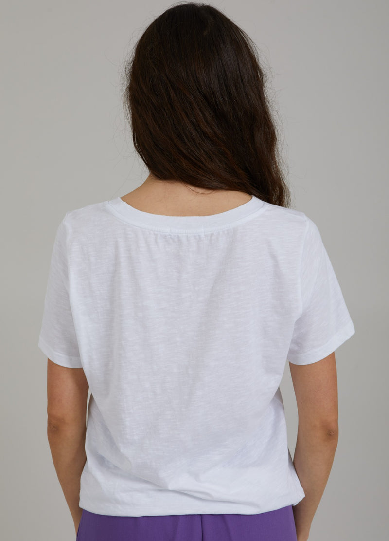 Coster Copenhagen T-SHIRT W. MUSHROOM PRINT T-Shirt White - 200