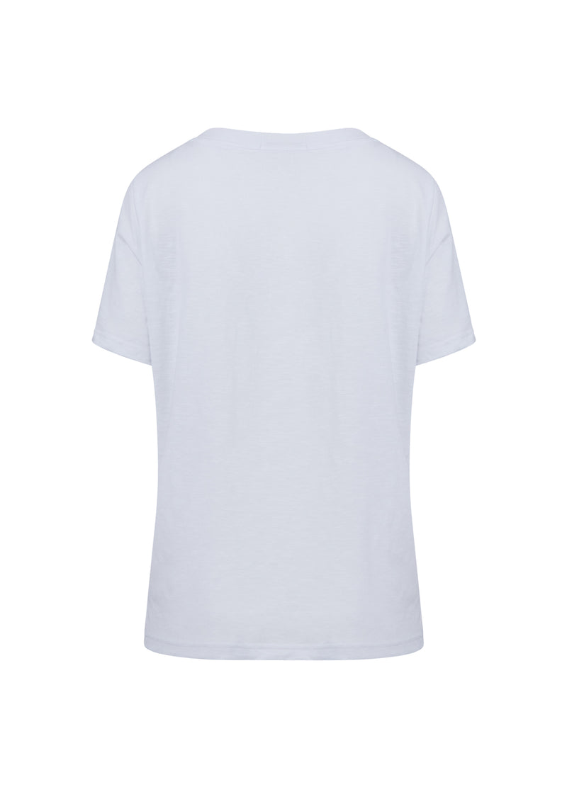 Coster Copenhagen T-SHIRT W. MUSHROOM PRINT T-Shirt White - 200