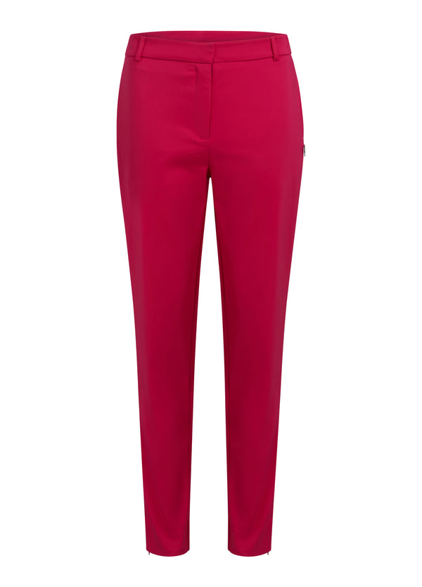 Coster Copenhagen TAPERED TROUSERS - STELLA FIT Pants Raspberry pink - 648