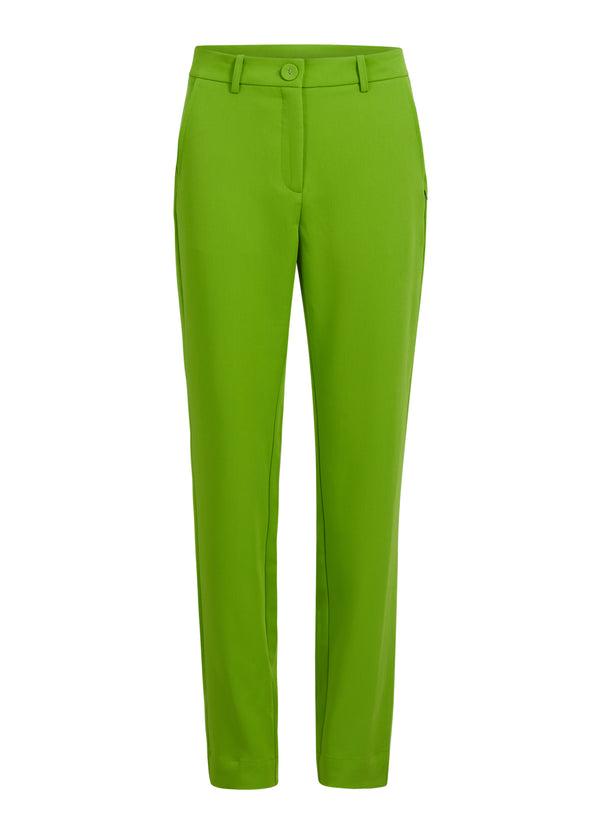 Coster Copenhagen TROUSERS W. REGULAR LEGS - STELLA FIT Pants Flashy green - 459