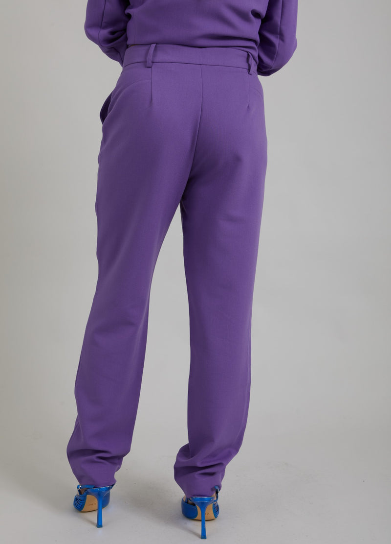 Coster Copenhagen TROUSERS W. REGULAR LEGS - STELLA FIT Pants Warm purple - 846