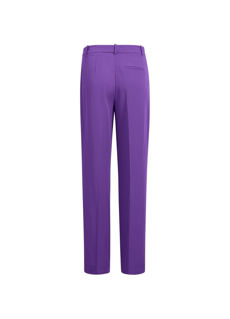 Coster Copenhagen TROUSERS W. WIDE LEGS - PETRA FIT Pants Warm purple - 846